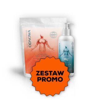 Zestaw promo: Mg12 sól Epsom 1kg + balsam nawilżający