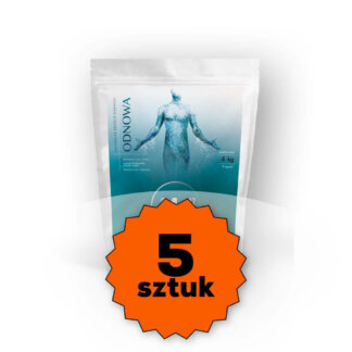 5 x Płatki magnezowe Mg12 ODNOWA 4kg