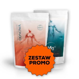 Mg12 ODNOWA sól Epsom 1kg + chlorek magnezu 1kg