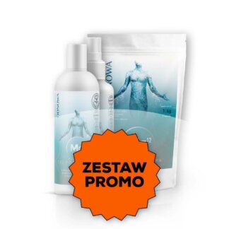 Zestaw promo: Mg12 chlorek magnezu 1kg + oliwa magnezowa + żel pod prysznic