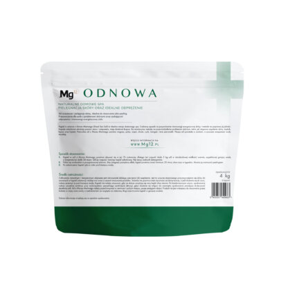 sól z morza martwego Mg12 ODNOWA 4kg