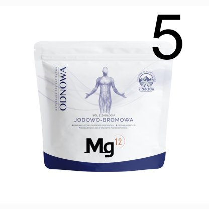 Mg12 ODNOWA Sól jodowo-bromowa z ZABŁOCIA 20kg (5x4kg)
