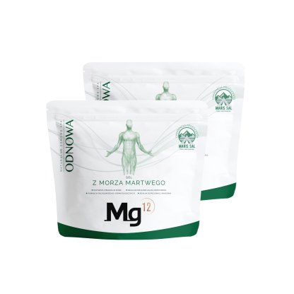 Sól z Morza Martwego Mg12 ODNOWA 8kg (2x4kg)