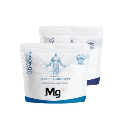 Płatki magnezowe (100% biszofit) 4kg + Sól z Zabłocia Jod+Brom 4kg
