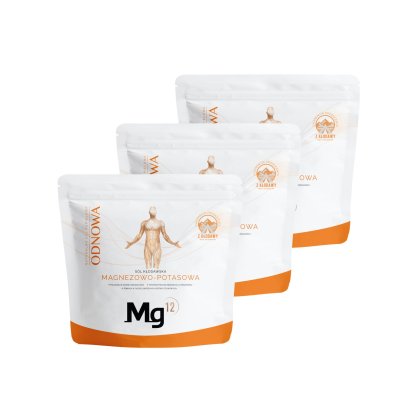 Sól magnezowo-potasowa z Kłodawy Mg12 ODNOWA 3kg (3x1kg)