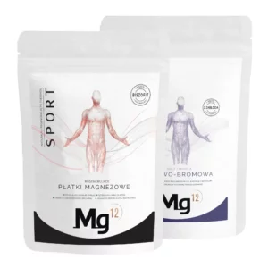 Płatki magnezowe do kąpieli SPORT 4kg + sól Jod+Brom z ZABŁOCIA 4kg