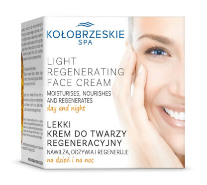 KołobrzeskieSPA Borowina+ Lekki krem do twarzy regeneracyjny 50ml