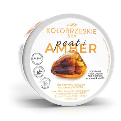 KołobrzeskieSPA Borowina+ Zmiękczająca maska-krem do stóp, łokci i kolan 200g