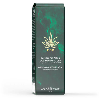 KołobrzeskieSPA Balsam do ciała OLEJ KONOPNY Z CBD 150ml