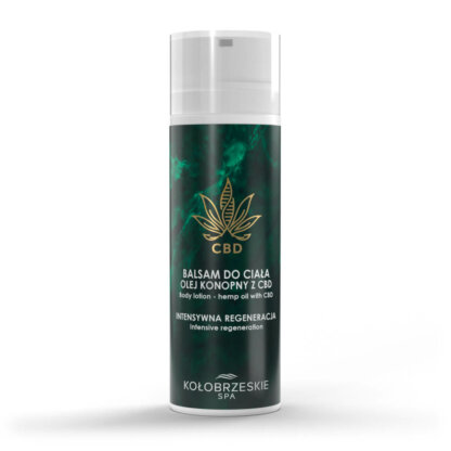 KołobrzeskieSPA Balsam do ciała OLEJ KONOPNY Z CBD 150ml - obrazek 2