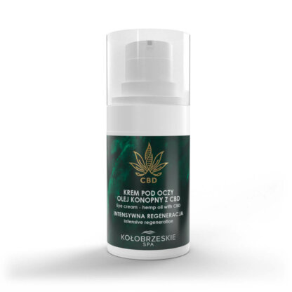 KołobrzeskieSPA Krem pod oczy OLEJ KONOPNY Z CBD 15ml - obrazek 2
