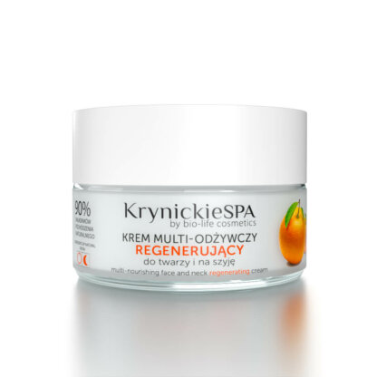KrynickieSPA Krem multi-odżywczy regenerujący do twarzy i na szyję 50ml - obrazek 2