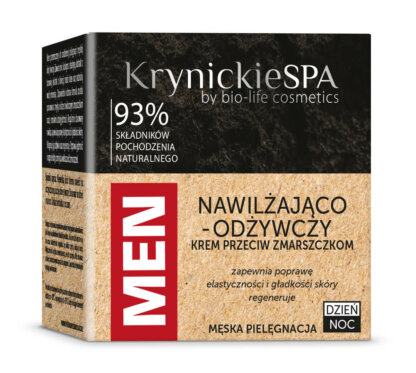 KrynickieSPA MEN Nawilżająco - odżywczy Krem przeciw zmarszczkom 50ml