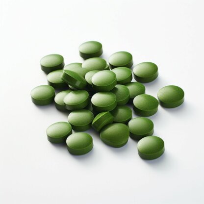 chlorella w tabletkach