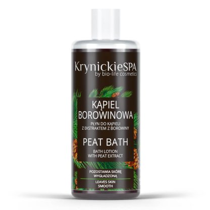 KrynickieSPA Płyn do kąpieli z ekstraktem z borowiny 500g