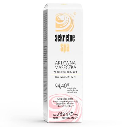 SekretneSPA Aktywna maseczka ze śluzem ślimaka 50ml