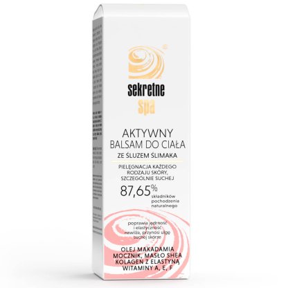 SekretneSPA Aktywny balsam ze śluzem ślimaka 50ml
