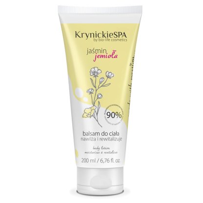 KrynickieSPA Balsam do ciała nawilża i rewitalizuje, jaśmin 200ml