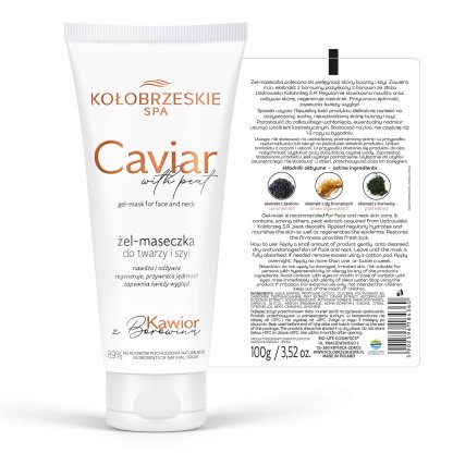 KołobrzeskieSPA Borowina+ Żel - maseczka do twarzy i szyi 100g - obrazek 2