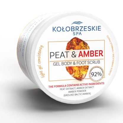 KołobrzeskieSPA Borowina+ Żelowy peeling do ciała i stóp 200g - obrazek 2