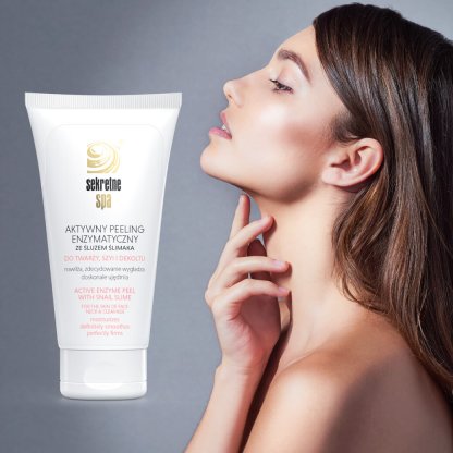 SekretneSPA Aktywny peeling enzymatyczny ze śluzem ślimaka 50ml - obrazek 3
