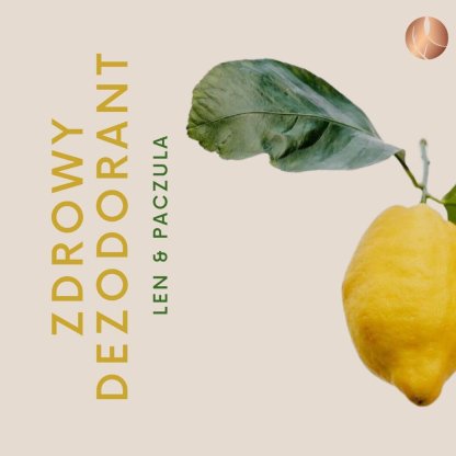 Zdrowy dezodorant Len & paczula opcja natura 50ml - obrazek 4