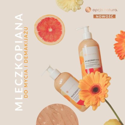 Mleczkopiana do mycia i demakijażu opcja natura 250ml - obrazek 5