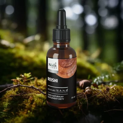 Nano Reishi (Ganoderma lucidum) ekstrakt 7:1 ADAPTOGEN Sati LABS - obrazek 2