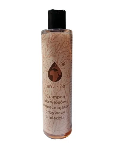 Szampon wzmacniający z miedzią terra spa 250ml