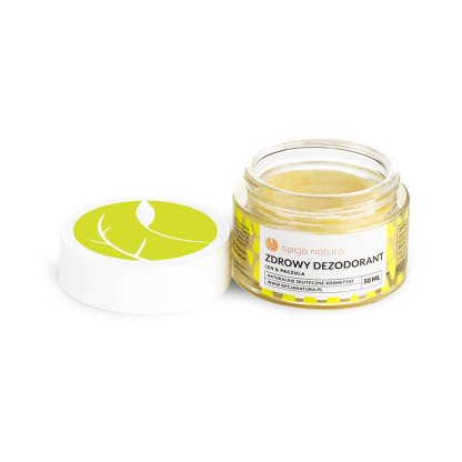 Zdrowy dezodorant Len & paczula opcja natura 50ml - obrazek 2