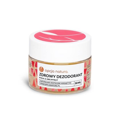 Zdrowy dezodorant Pinia & grejpfrut opcja natura 50ml