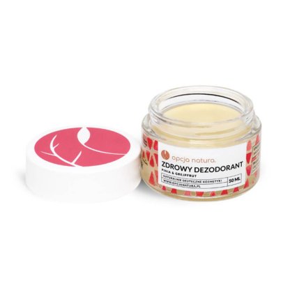 Zdrowy dezodorant Pinia & grejpfrut opcja natura 50ml - obrazek 2