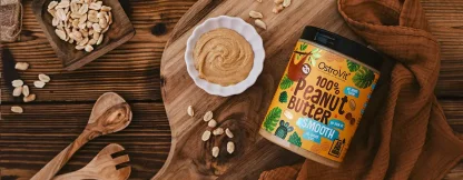 Masło orzechowe (Peanut Butter) 100% OstroVit 1000g - obrazek 2