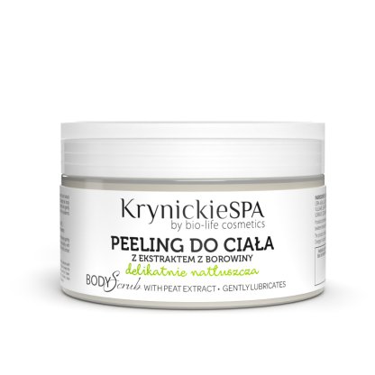 Peeling solny do ciała z ekstraktem z borowiny KrynickieSPA 280g - obrazek 2
