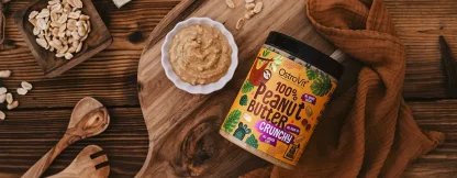 Masło orzechowe (Peanut Butter) 100% OstroVit 1000g - obrazek 4