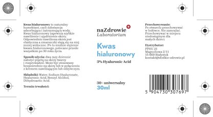 Kwas hialuronowy trójaktywny serum naZdrowie - obrazek 4