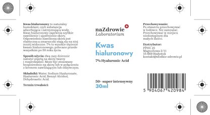 Kwas hialuronowy trójaktywny serum naZdrowie - obrazek 6