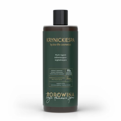 Multi-kąpiel (płyn do kąpieli) z borowiną i rozmarynem KrynickieSPA 500g