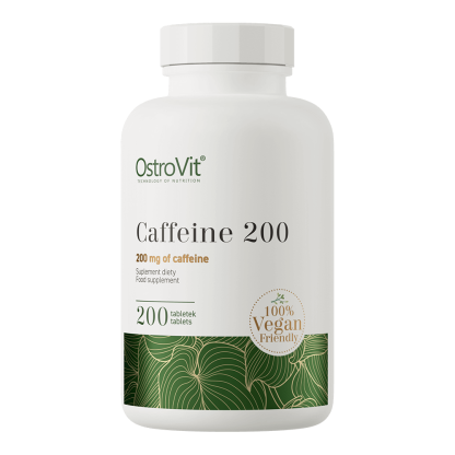 Kofeina (Caffeine) VEGE OstroVit 200mg (200 tabletek)
