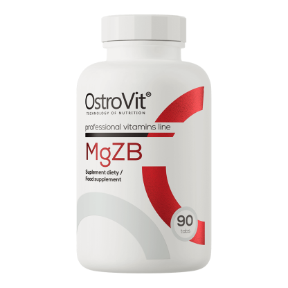 Magnez Cynk Witamina B6 ZMA (MgZB) OstroVit 90 tabletek