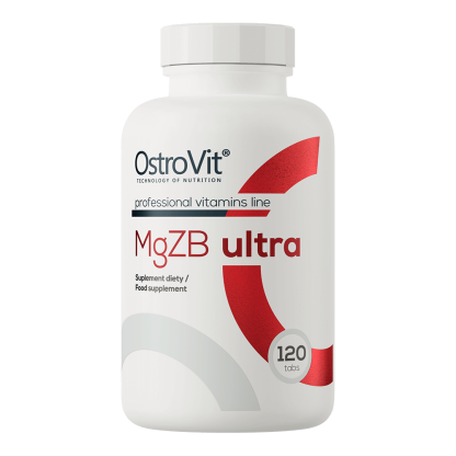 Magnez Cynk Witamina B6 ULTRA ZMA OstroVit 120 tabletek