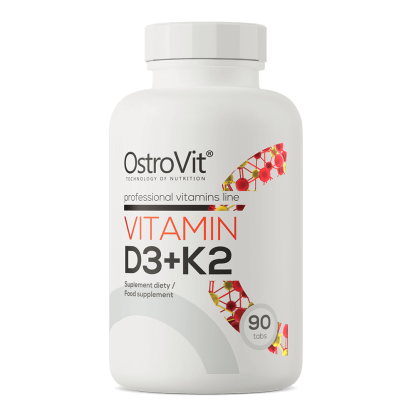 Witamina D3 + K2 OstroVit (90 tabletek)