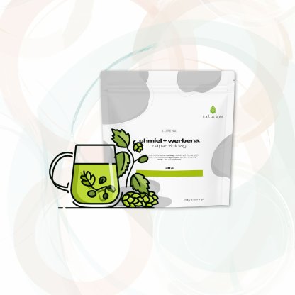 Napar ziołowy Lupena chmiel + werbena cytrynowa naturove 30g - obrazek 4
