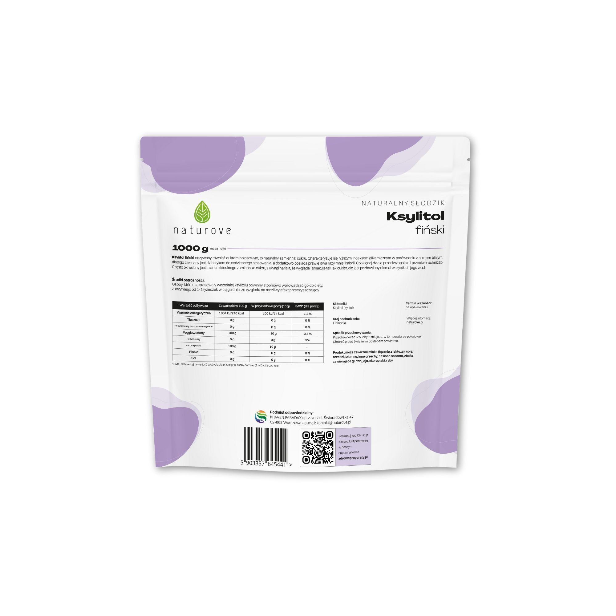 Ksylitol fiński naturove - obrazek 2